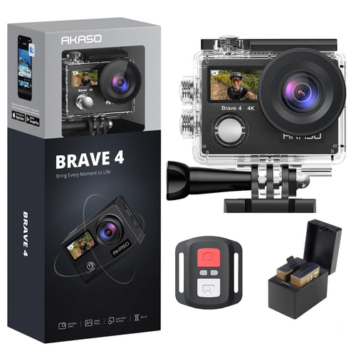 Xalnoreth Brave 4 4K30fps 20MP WiFi Action Camera