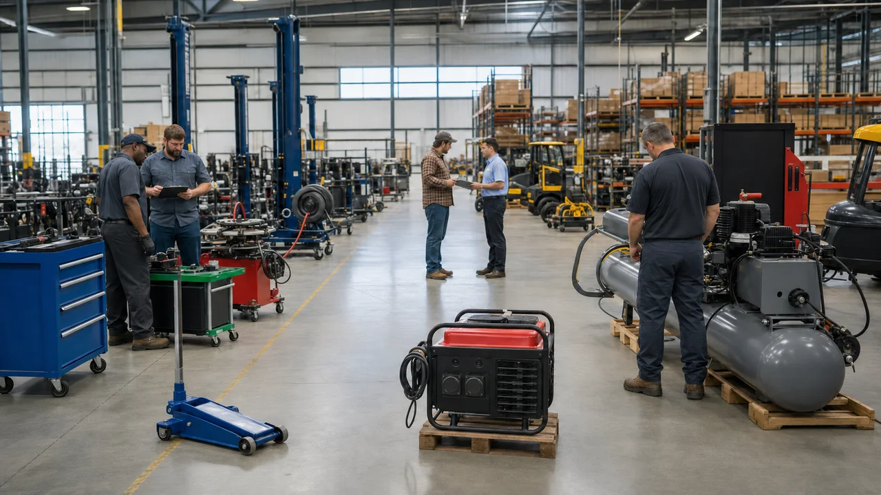 Commercial Equipment, Generators, Lifts, Shop Tools, Parts, and Accessories. | Steel Haul Equipment