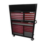 Pro Series 45-inch rolling tool cabinet with top chest and bottom cabinet
