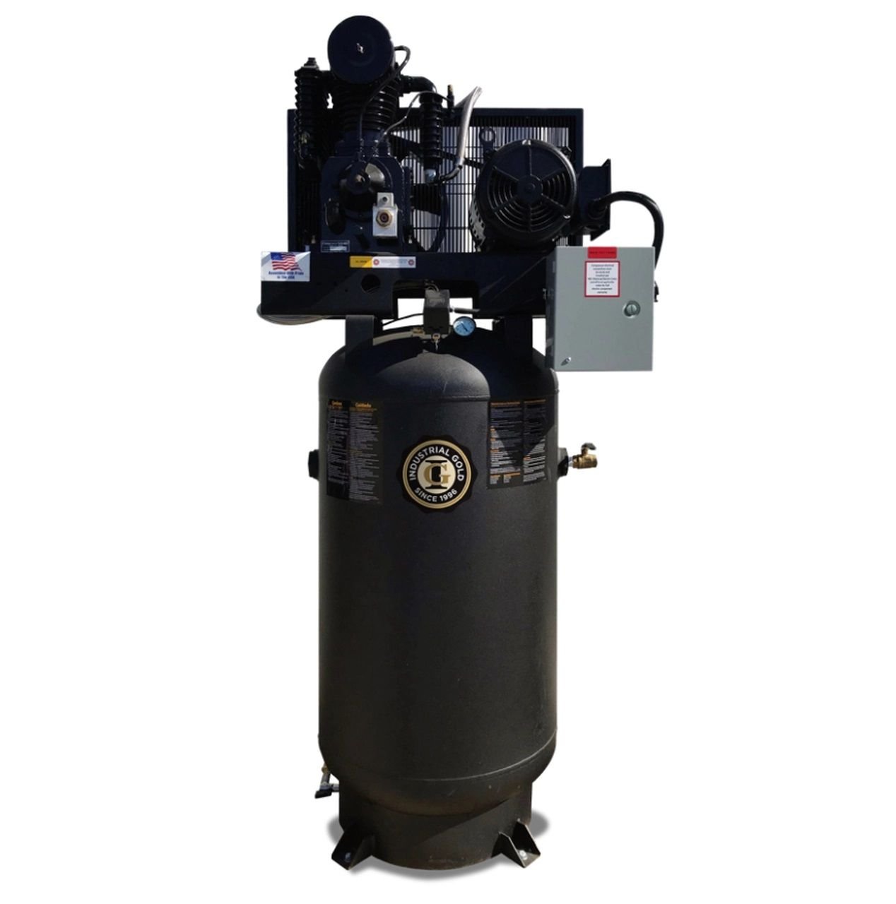 CI7521E80V-P c17521e80v-single-phase-two-stage-Industrial-Gold-6010279-air-compressor