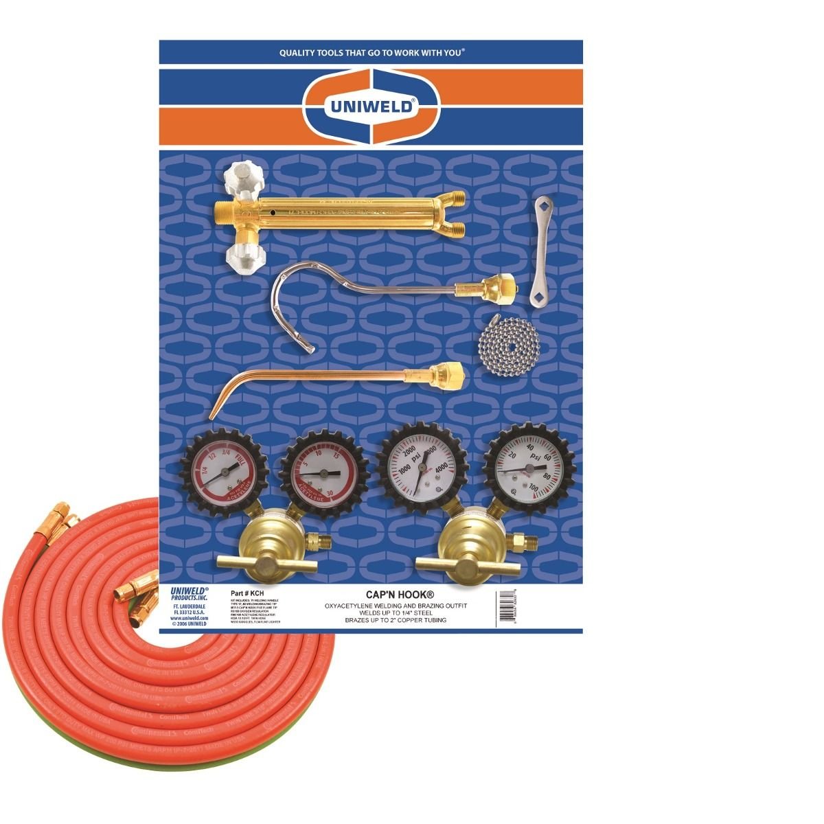 Uniweld Cap'n Hook Welding and Brazing Outfit - 511 Stand Uniweld Cap'n Hook Welding and Brazing Outfit - 511 Stand product image