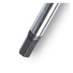 Detailed view of the Beta Tools 5/32 Offset Hexagon Key Wrench hex tip, highlighting its precision-machined steel and flawless finish. Get it at Wrenchers.com.