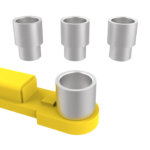 Lift adapter set designed for the APEX AL9LC two post floorplate lift. Helps accommodate different vehicle frames and lifting points and is available at