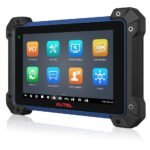 Autel MaxilM IM608Pro II Diagnostic Programming Tool 6010110 Blue and Black Tablet showing home screen and apps