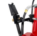 Auxiliary bead sealer nozzle on the Hofmann Monty 3550EM-SS delivering controlled air flow to assist with safe and efficient bead seating