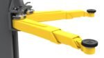 Close up detail of BendPak 10AP two post car lift showcasing precision hardware and medium duty construction built for longevity. 5175304