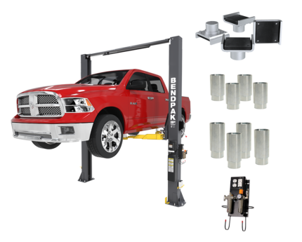 BendPak-10APX-Pro-Series-2-Post-Lift-And-Acessories-Adapters-Frame-Cradle-Pads-5175648-Wrenchers