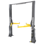 BendPak 16AP-192 two-post lift with height extensions, making overal height 192-inches tall