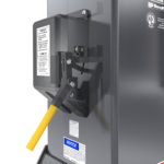 BendPak 20AP mechanical safety lock system on super duty lift column, SKU 5175614.