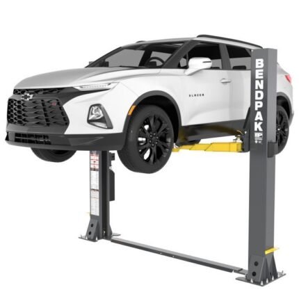 BendPak 9APF low-ceiling floorplate two-post car lift with 9000-lb lifting capacity perfect for low-ceiling garages 5175617