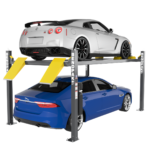 Extra-wide tall HD-9EWT lifts 9000 lbs with stacked vehicle clearance. SKU 5175607.