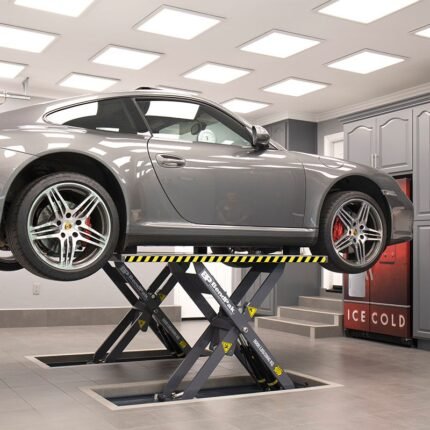 BendPak MDS-6LPF flush-mount mid-rise lift blends pro lifting power with a sleek recessed design for premium garages.