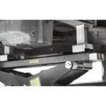 25,000-lb. capacity rolling bridge jack with three adjustable lock positions for undercarriage clearance on HDS-40 four-post lifts.