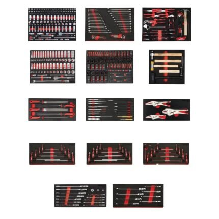 BoxoUSA 452-Piece Elite Master Tool Set fully organized in EVA foam inserts