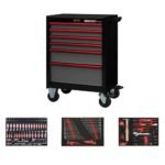 Pro Series tool box with 222-piece professional hand tool collection