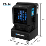 cb-14 - water-cooling-fan-portable-evap-cooler-commercial-residential - - Cool Boss