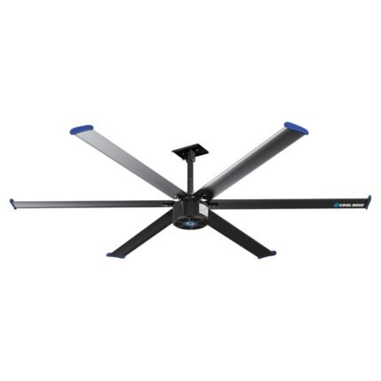 Cool Boss CB11HVLS Overhead Industrial Ceiling Fan with 11.5 foot diameter blades
