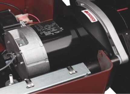 Direct-drive motor assembly on the Coats balancer delivering smooth rotation, reliable power, and long service life