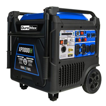 DuroMax Power Equipment DuroMax XP11000iH 9000W Dual Fuel Portable Inverter Generator w/CO Alert product image