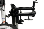 EasyMount bead assist arm on the Hofmann Monty 1675-SS supporting smooth tire mounting while protecting wheel finishes