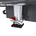 BendPak EVS4500 floor lock system designed to secure the lift during service, preventing movement while supporting heavy vehicle components.