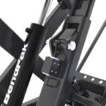 Mechanical safety lock on the BendPak EVS4500 scissor lift designed to provide secure load holding during extended service procedures.