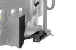 On-floor bead breaker pedal control of the Hofmann Monty 1675-SS allowing hands-free operation during tire service.