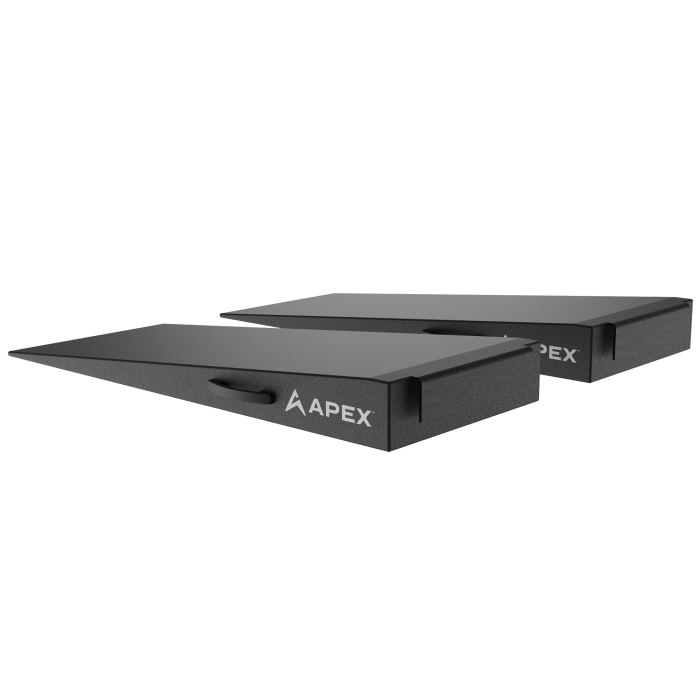 48" Lightweight Foam 4-Post Ramp Kit APEX four post lift ramp built with EPS structural foam, delivering lightweight strength, stable drive on support, and improved approach angles for low clearance vehicles