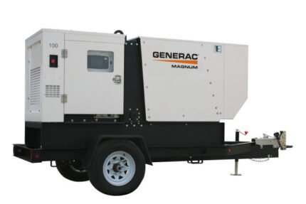 Generac MDG100DF4 71/78kW Mobile Diesel Generator with John Deere Engine product image
