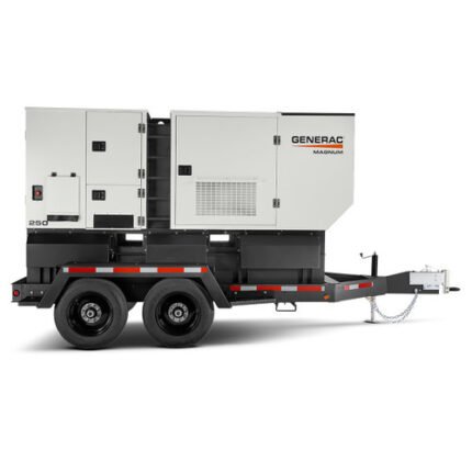 Generac MDG250DF4 183/200kW Mobile Diesel Generator with John Deere Engine gallery image 2