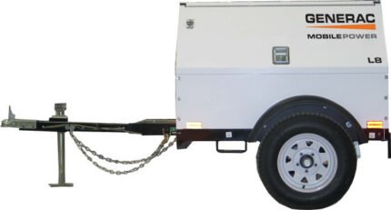 Generac MLG8K 8.1kW Mobile Light Towable Diesel Generator with Kubota Engine product image