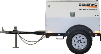 Generac MLG8K 8.1kW Mobile Light Towable Diesel Generator with Kubota Engine gallery image 2