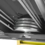 Heavy-duty cable sheaves designed for four post lifts. Ensures smooth cable tracking and reliable lifting performance.