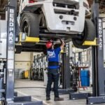 Mobile Column Lift Maintenance Oversized Vehicles