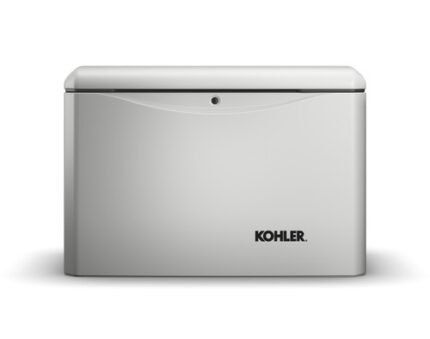 Kohler 14RCA 14kW Generator with Exclusive Color Enclosure (Pigeon Feather) gallery image 2