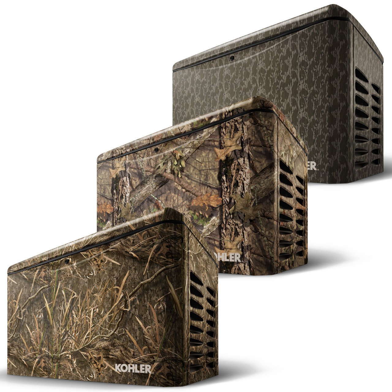 Kohler 20RCA 20kW Generator with Mossy Oak Camo Enclosure Kohler 20RCA 20kW Generator with Mossy Oak Camo Enclosure product image