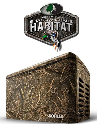 Kohler 20RCA 20kW Generator with Mossy Oak Camo Enclosure gallery image 2
