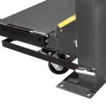 Portable wheel kit with casters for BendPak four post lifts. Move your lift easily.