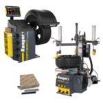 R76ATR-220V tire changer and DST30PX-110-220V wheel balancer package for automotive shops