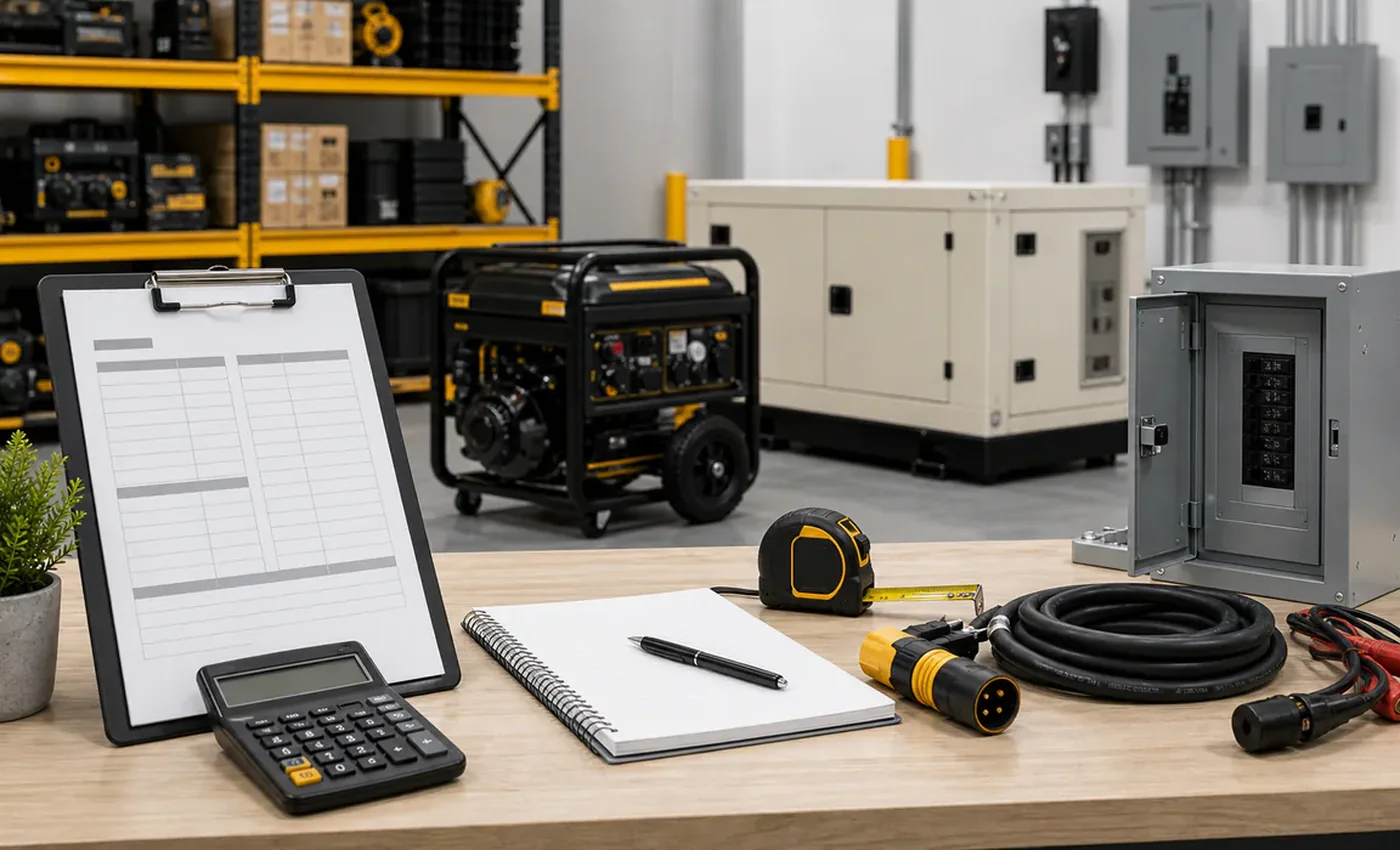 Generator Sizing Guide | Steel Haul Equipment