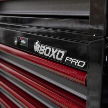 Boxo Pro Series 26-inch rolling tool cabinet combo with top chest and bottom cabinet - Wrenchers