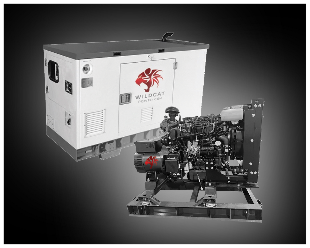 Wildcat Power Gen Wildcat RE0015D4 15kW Renegade 3ph Tier 4F Diesel Generator Wildcat Power Gen Wildcat RE0015D4 15kW Renegade 3ph Tier 4F Diesel Generator product image