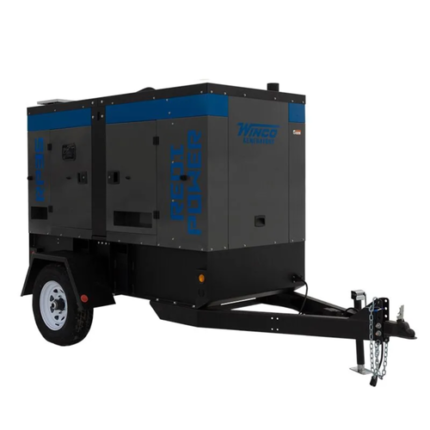 WINCO RP35 27/30kW Towable Diesel Generator gallery image 2