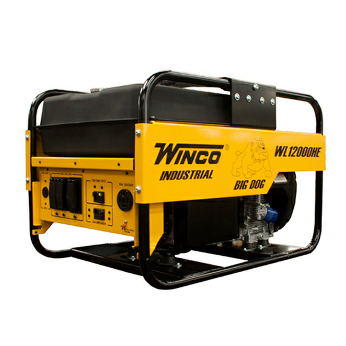 WINCO WL12000HE-03/D 10800W 50A Electric Start Portable Generator WINCO WL12000HE-03/D 10800W 50A Electric Start Portable Generator